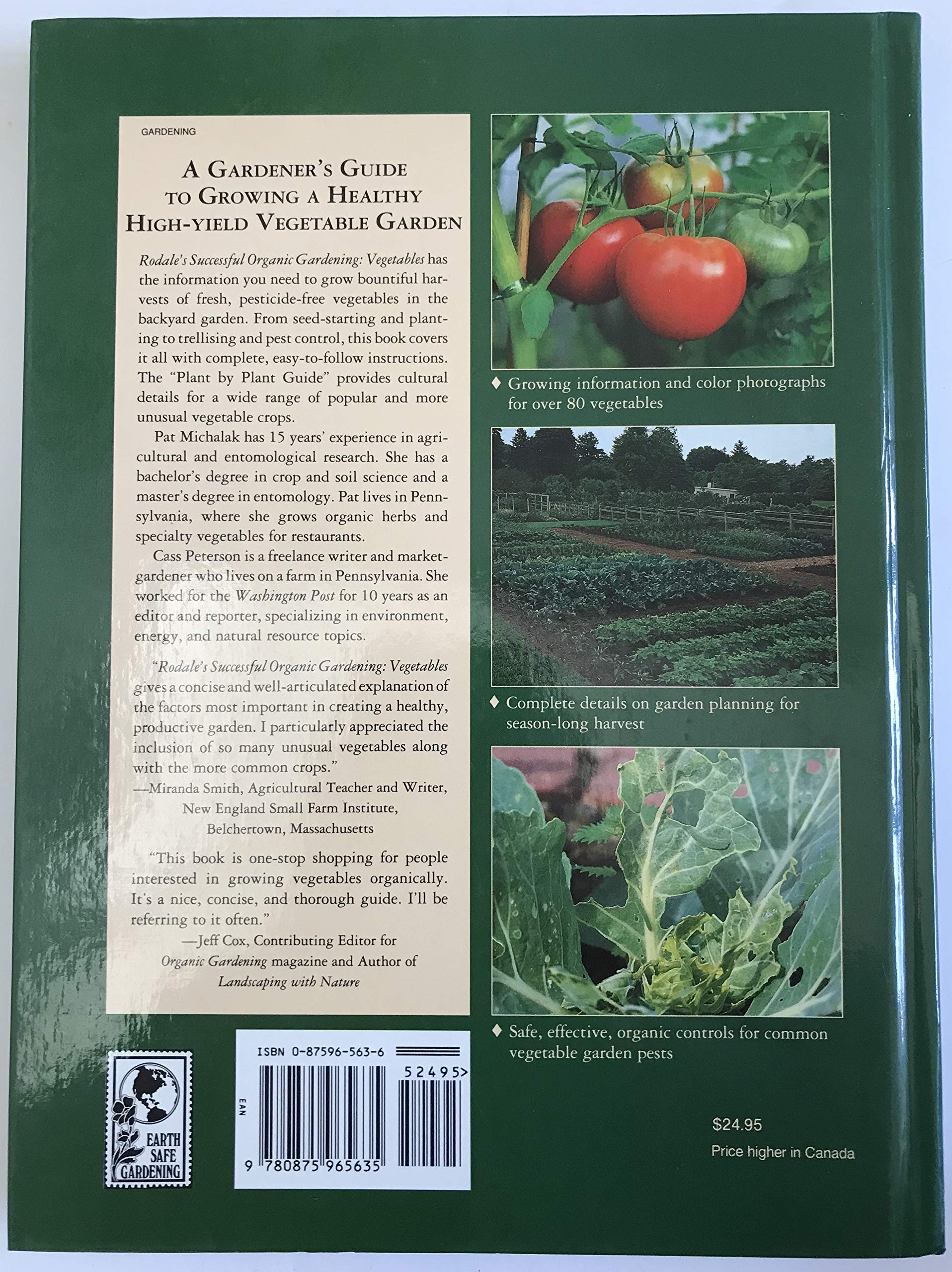 Rodale's Successful Organic Gardening: Vegetables - Organic Vegetable Gardening Guide for Home & Backyard | Grow Fresh, Healthy Vegetables Easily | Perfect for Beginners & Experienced Gardeners