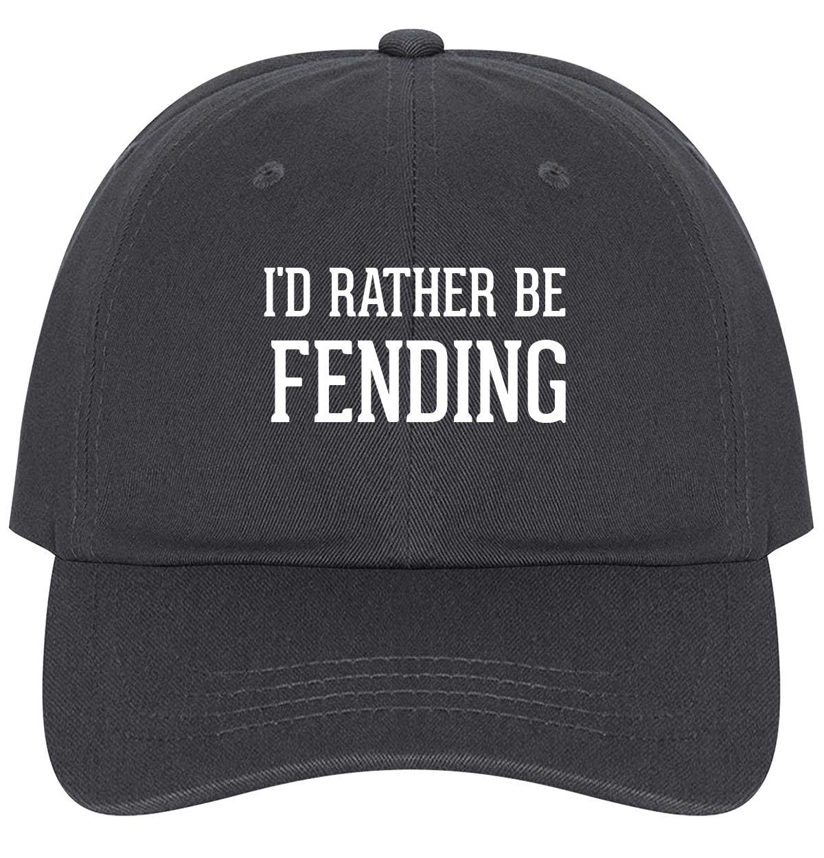 I'd Rather Be Fishing - Adjustable Dad Hat for Men, Comfortable & Stylish Baseball Cap for Outdoor Activities, Fishing, Hiking & Casual Wear