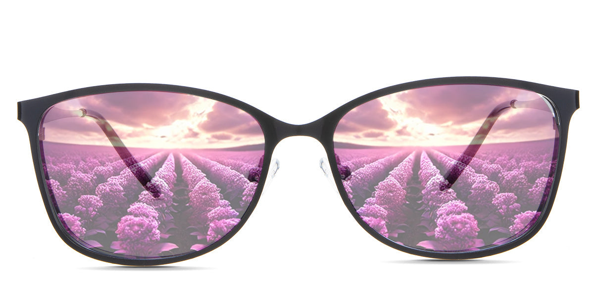 Yvonne Women's Prescription Tinted Glasses - Stylish & UV Protection Eyewear for Reading, Driving & Outdoor Activities