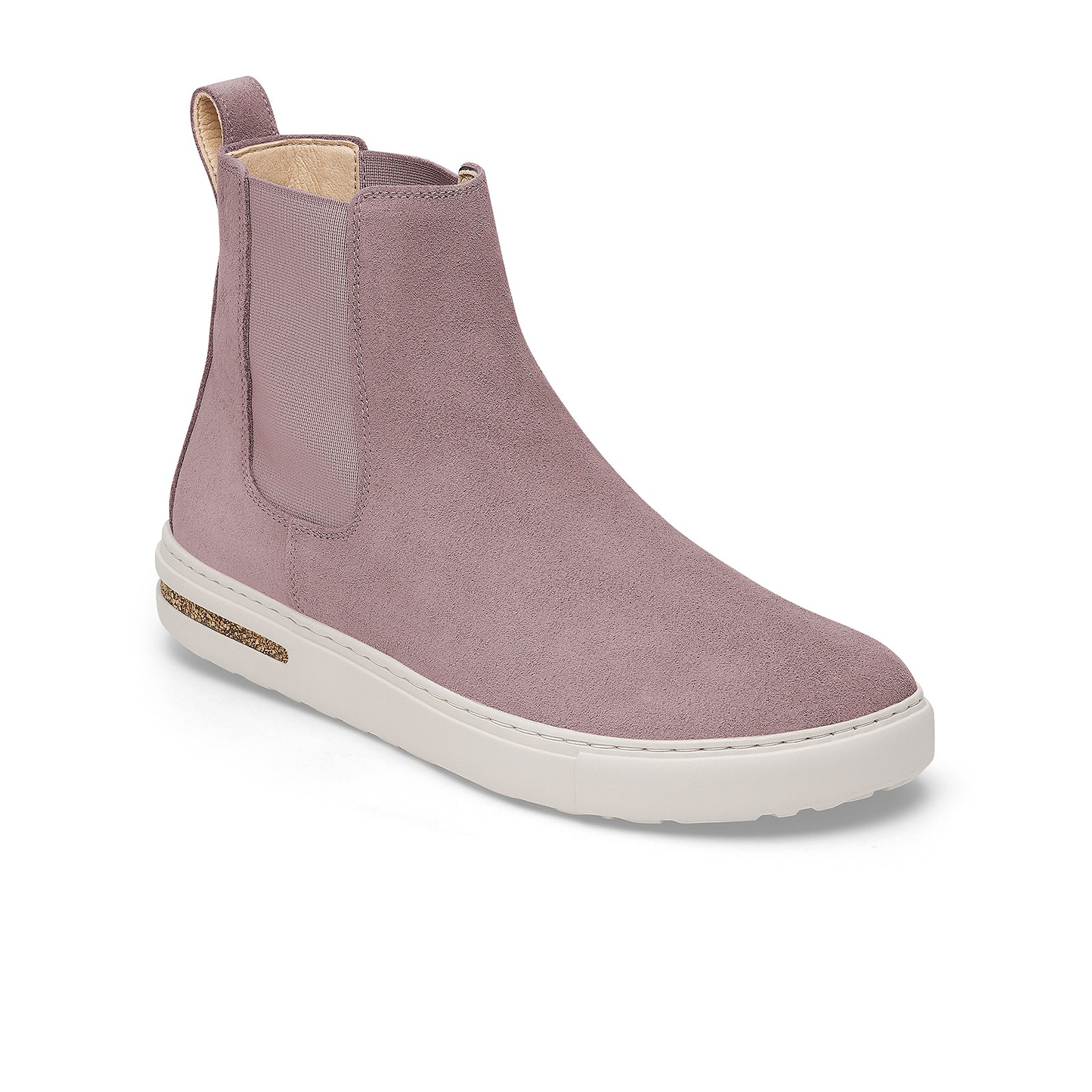 Birkenstock Bend Narrow Chelsea Sneaker (Women)   Faded Purple Suede