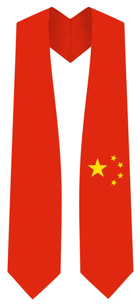 International Flag Graduation Stole - Multicolor Sash for Graduation Ceremony - Perfect for High School & College Commencement