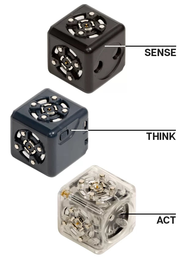 Cubelets Curiosity Set - STEM Educational Building Blocks for Kids - Perfect for Classroom Learning & Home Play