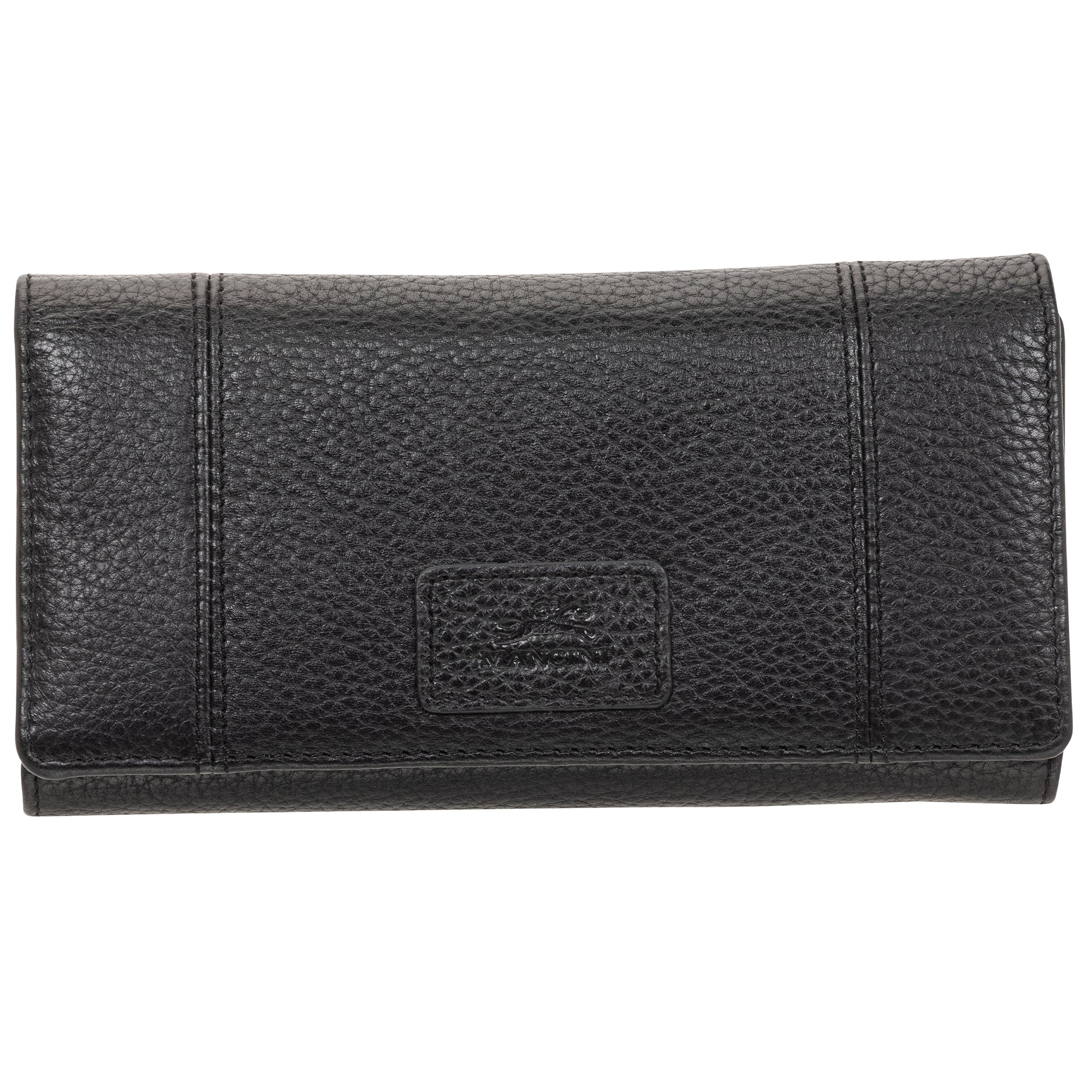 Mancini PEBBLE RFID Blocking Trifold Wallet for Men - Slim & Secure Credit Card Holder for Travel & Everyday Use