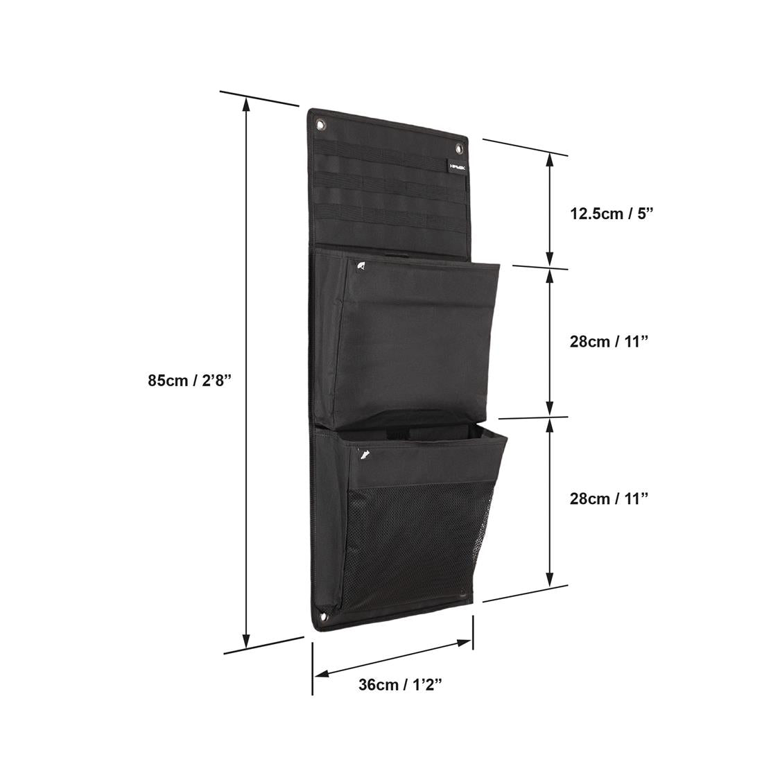 Hiplok Bike Gear Organizer - Durable Cycling Accessory Storage for Bikes, Helmets & Tools | Perfect for Garage, Shed & Outdoor Use