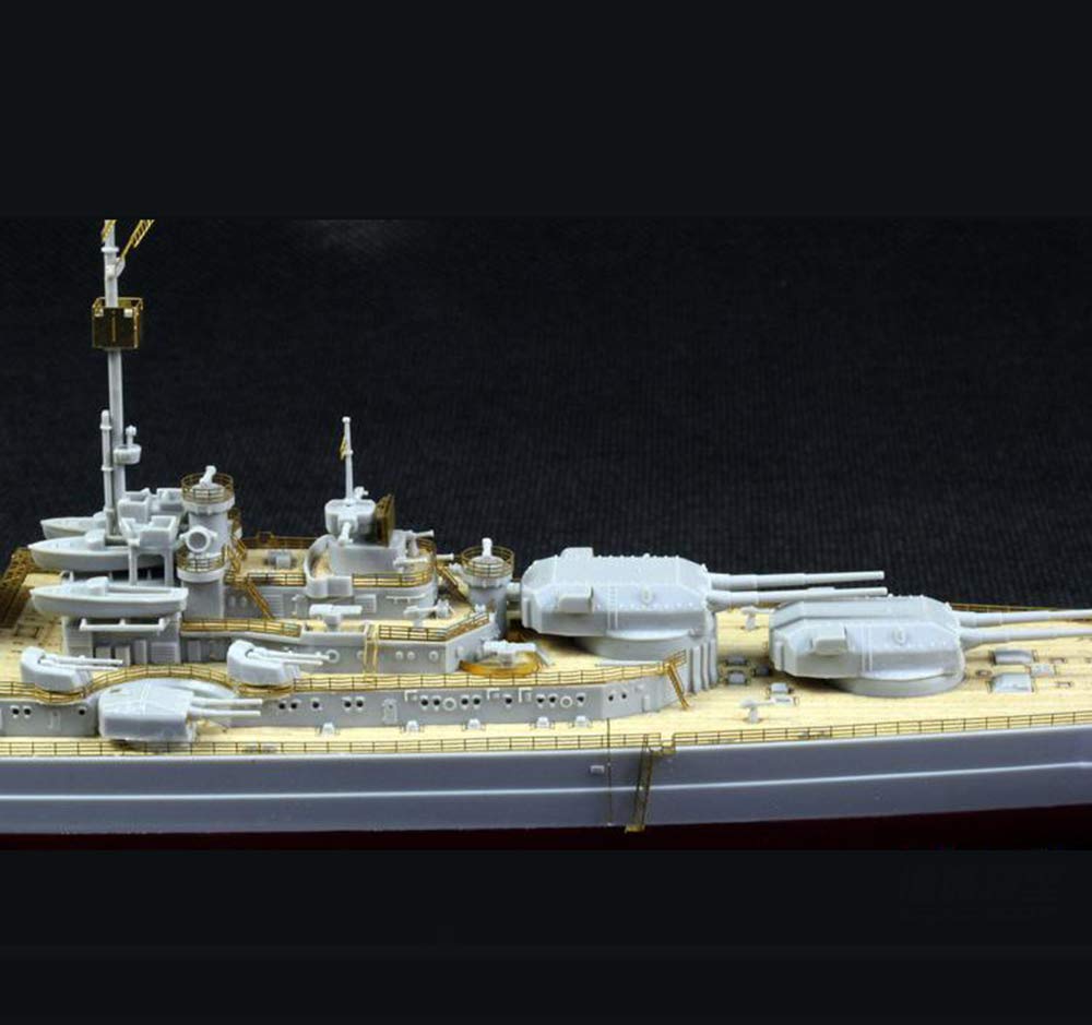 1/700 Scale Germany KM Bismarck Battleship Plastic Model Kit - 14.1