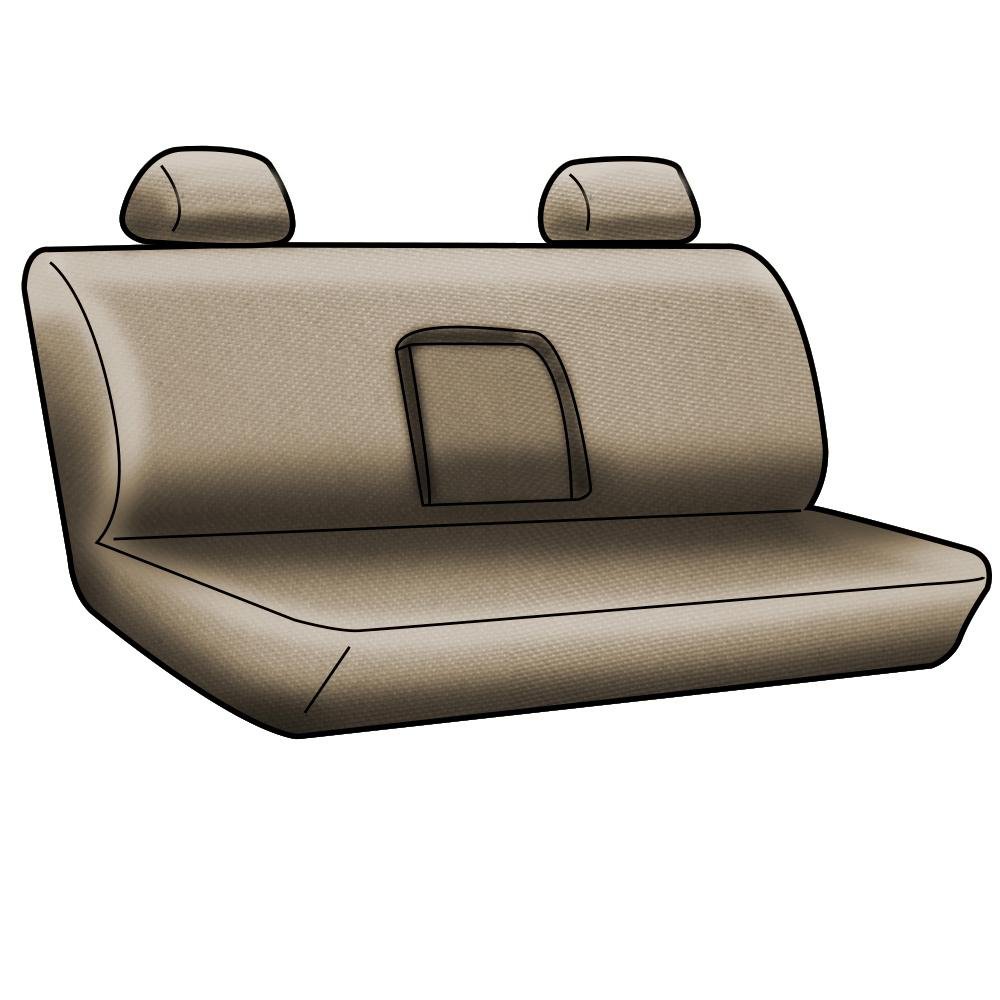 Custom Fit Neosupreme Front Bench Seat Cover for Chevrolet Trucks & SUVs - Blue with Black Sides | Waterproof & Anti-Slip Protection for Work, Camping & Road Trips
