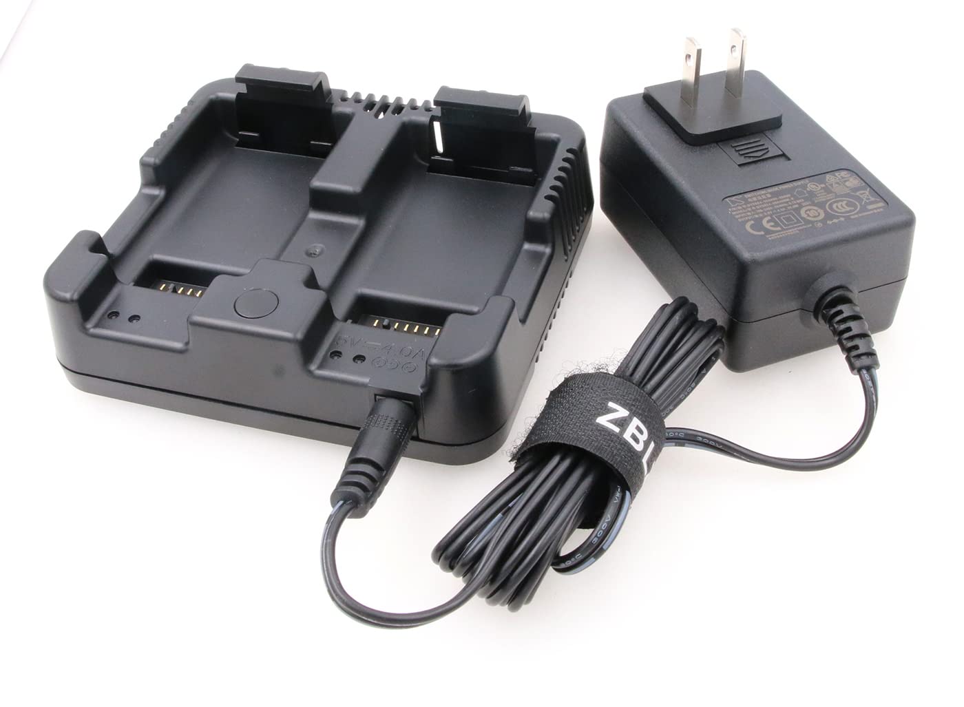 Trimble M3 TS662 TS635 TS862 TSC2 & Nikon Nivo 2M/2C Dual Battery Charger - Fast Charging Station for Surveying Equipment - Perfect for Construction Sites & Field Work