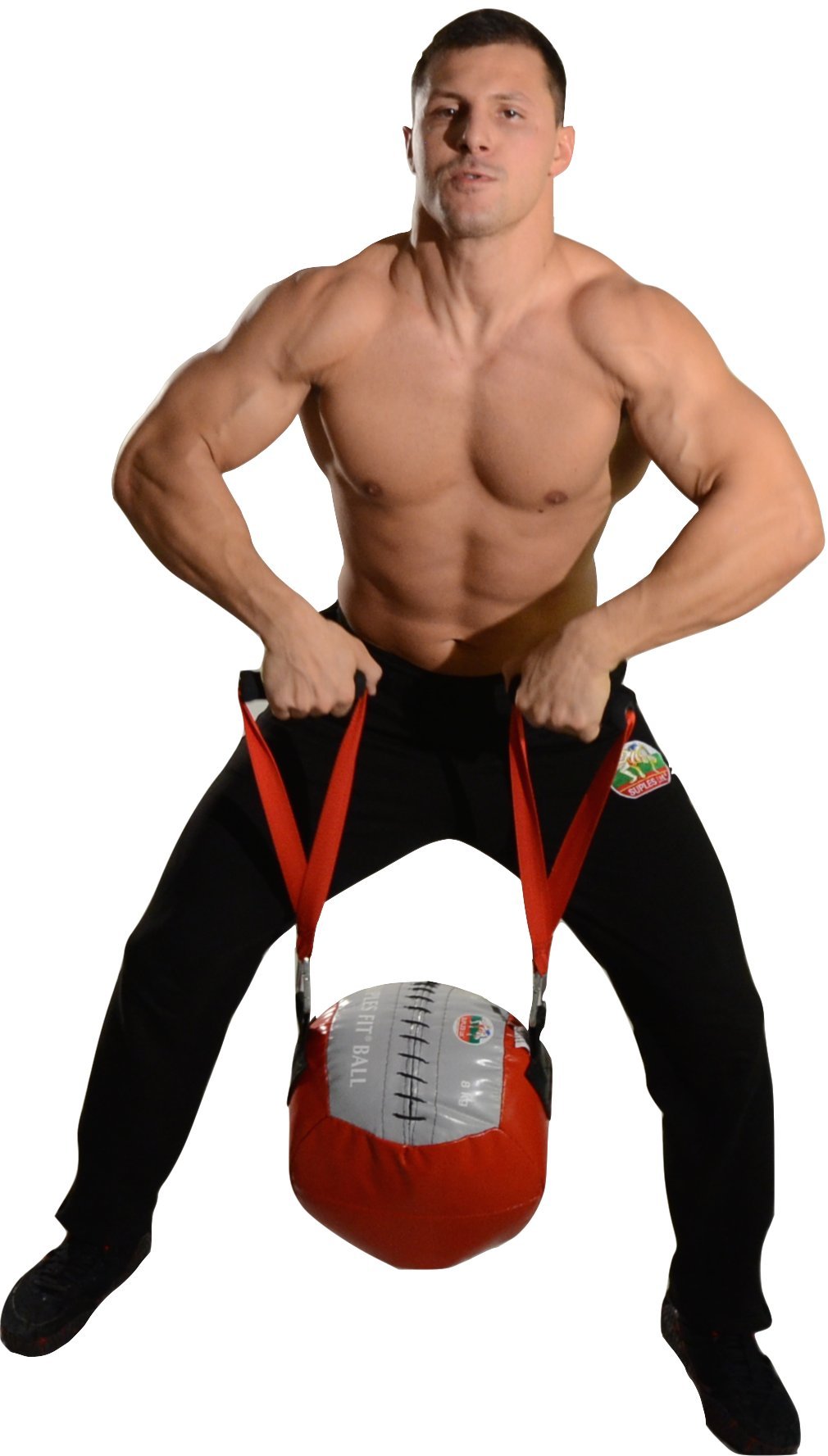 Suples Standard 12-Inch Fitness Ball for Bulgarian Bag, Wrestling, Judo, MMA & Functional Training – Perfect for Core Workouts, Grappling & Sandbag Exercises