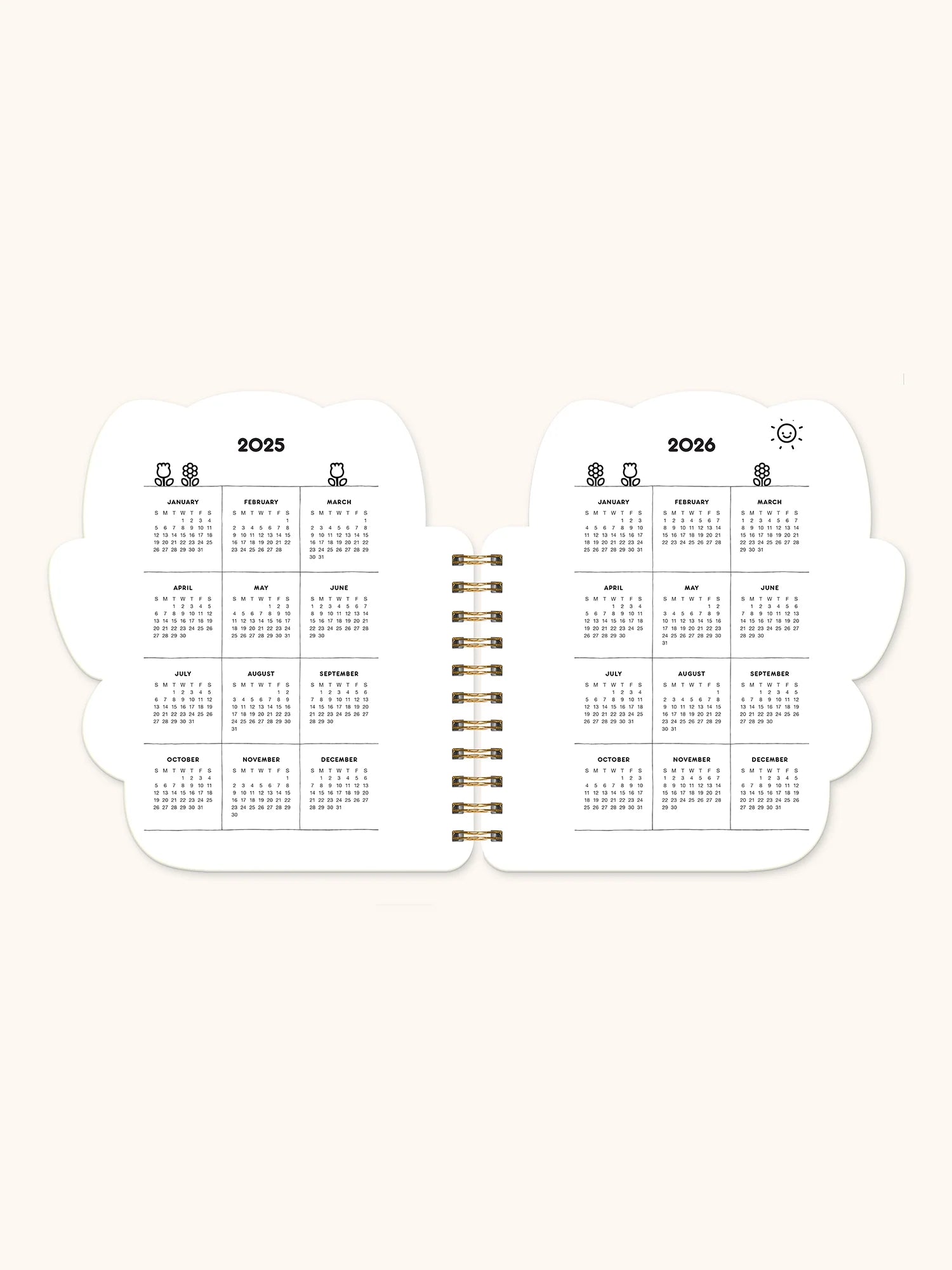 2026 Hello Kitty Playful Pink Die Cut Weekly Planner - Cute Kawaii Organizer for School, Work & Daily Planning - Perfect Gift for Students & Office Use
