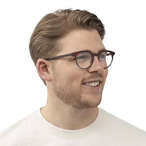Eyebobs Low Hanging Fruit Unisex Premium Reading Glasses for Men & Women - Round Frame Computer Glasses | Perfect for Office Work, Reading Books & Screen Time