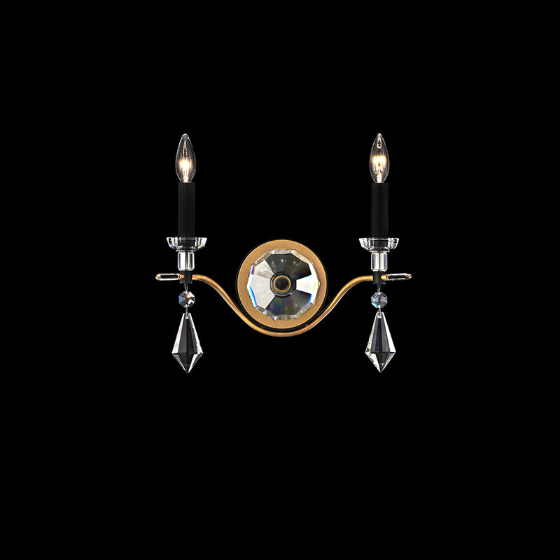 Merlinlamps S5602 Tempest 2 Light 16-Inch Wall Sconce - Modern Indoor/Outdoor Lighting for Bedroom, Hallway & Patio Decor