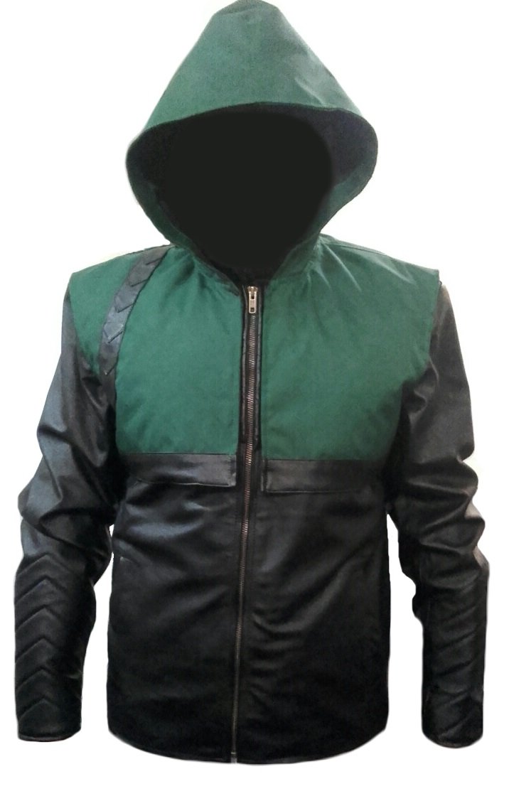 Coolhides Men's Fashion Arrow Leather Jacket - Stylish Biker Jacket for Men | Genuine Leather Motorcycle Jacket with Arrow Design | Perfect for Riding, Casual Wear & Night Out