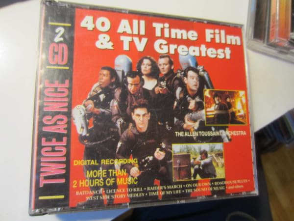 TWICE AS NICE - 40 Greatest Film & TV Soundtracks of All Time - 2CD Set - Perfect for Movie Nights & Road Trips