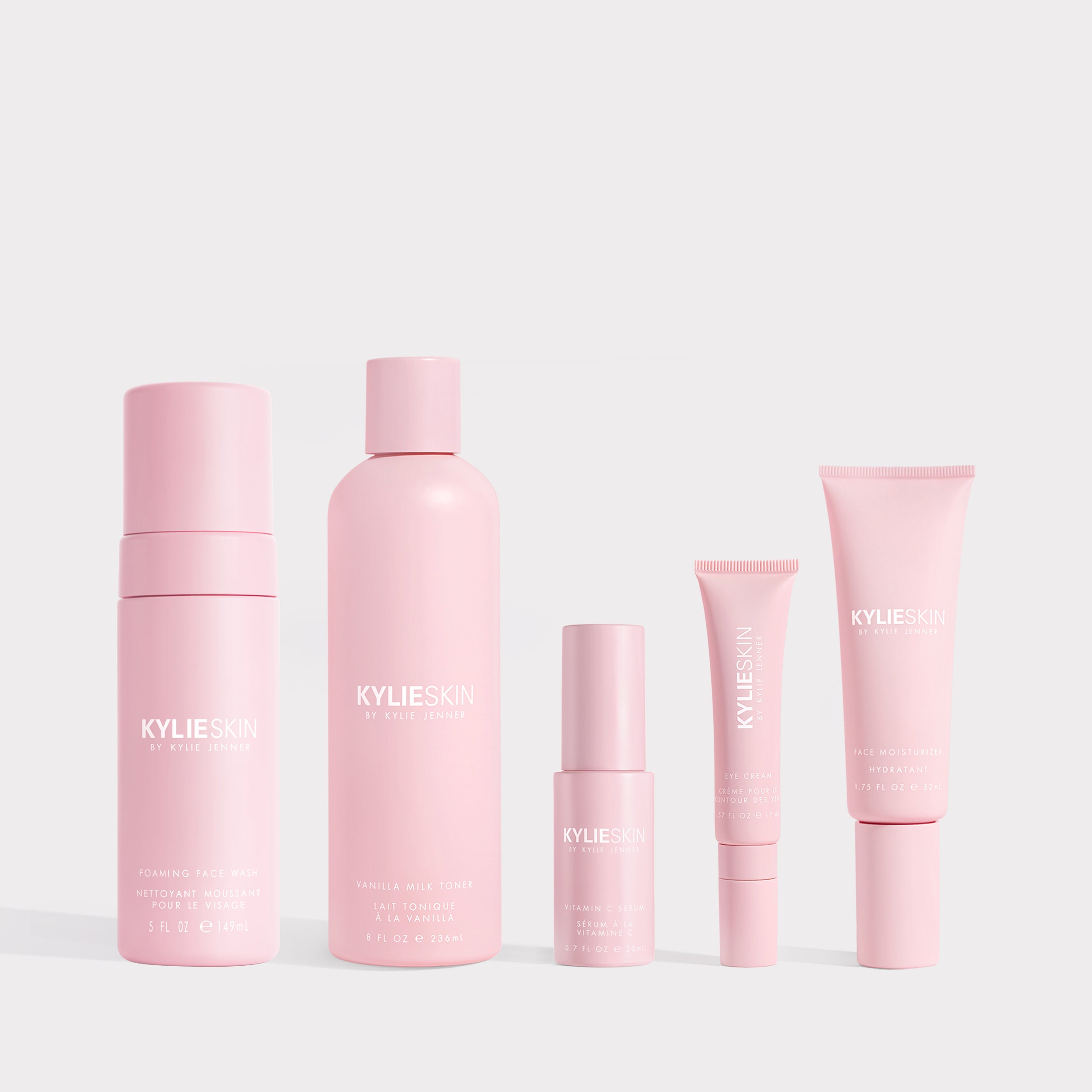 5-Piece Skincare Bundle for Face & Body - Hydrating, Anti-Aging & Brightening Set - Perfect for Daily Routine, Travel & Gifting