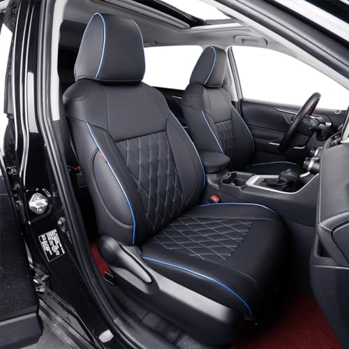 Black with Blue Trim