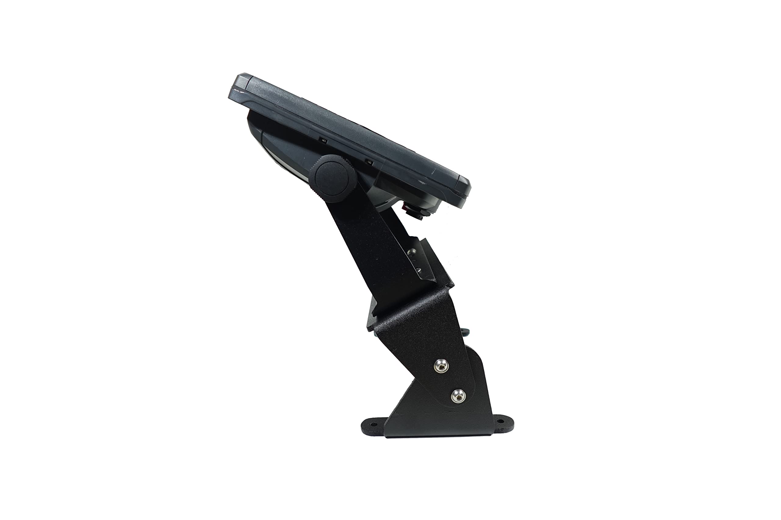 5 Inch Universal Adjustable Fish Finder Mount - Waterproof GPS Fishfinder Bracket for Kayak, Boat & Ice Fishing Electronics - Perfect for Humminbird, Garmin & Lowrance Devices