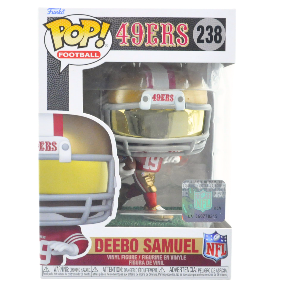 Funko Pop! Deebo Samuel San Francisco 49ers NFL Vinyl Figure #238 - Perfect for Football Fans, Collectors & Home Office Decor