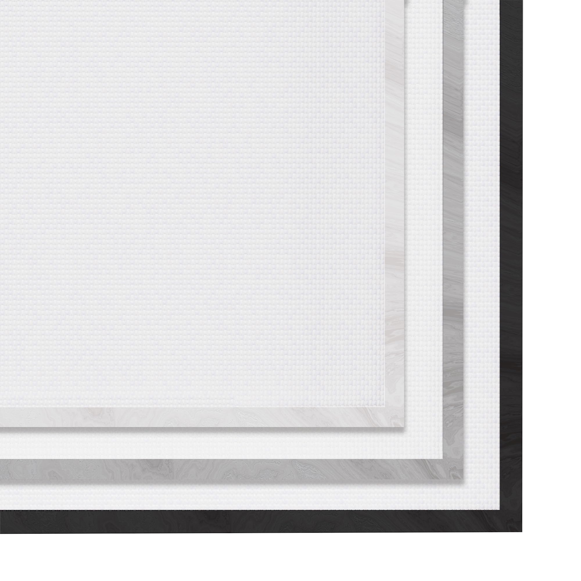 Stupell Industries 'Hands Intertwined' Romantic Minimalist Line Art - Black Framed Wall Decor for Bedroom, Living Room & Office | Designed by ROS Ruseva