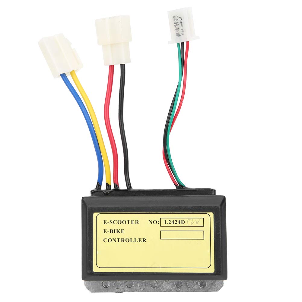 250W 12V E-Bike Controller Set with Cable Hand Grip - Stall Protection for Electric Bicycle & E-Scooter - Perfect for Commuting, Off-Road Adventures & DIY E-Bike Upgrades