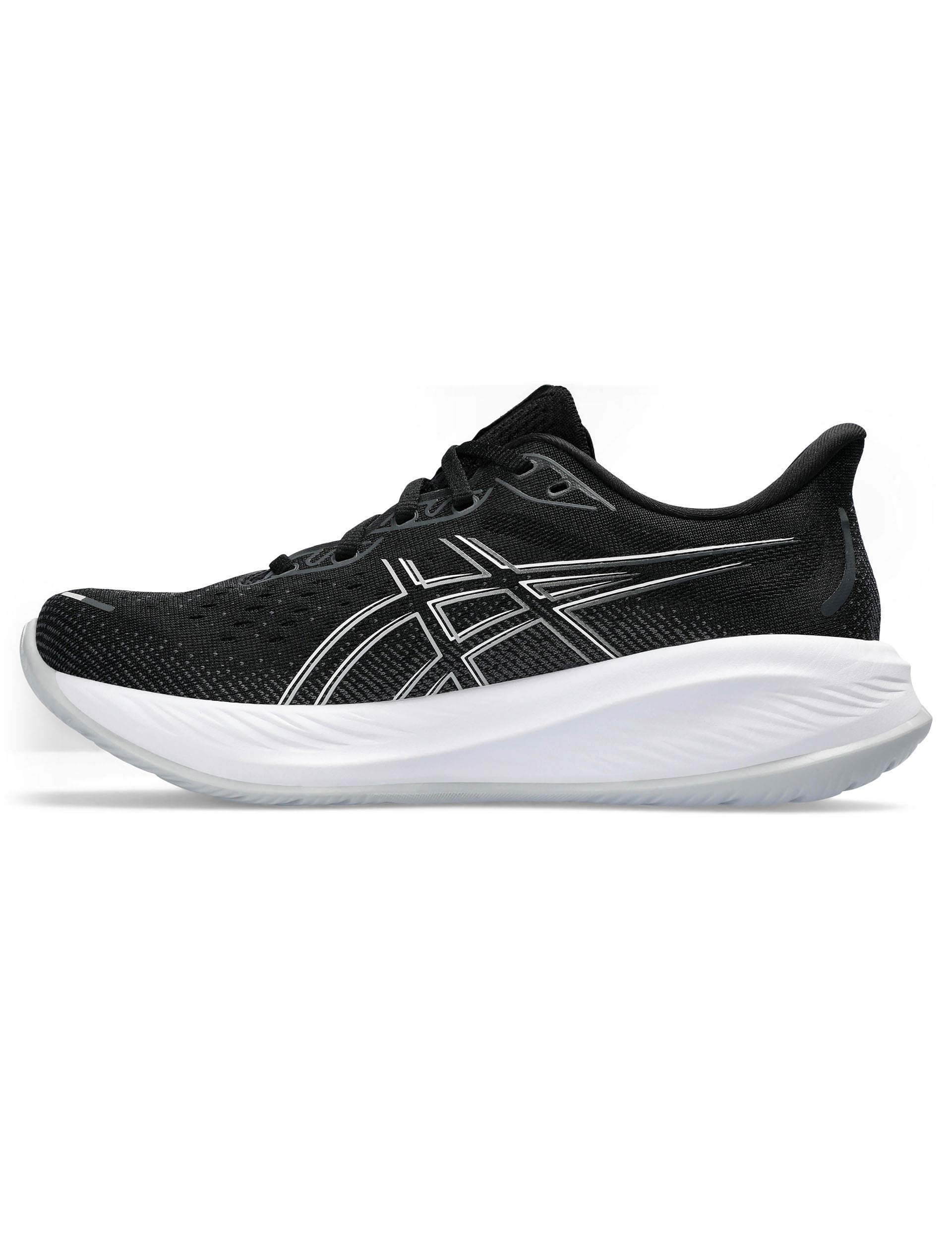 ASICS Gel Cumulus 26 Running Shoes for Men - Black/Concrete | Cushioned Road Running Sneakers for Neutral Runners | Perfect for Marathon Training & Daily Jogging