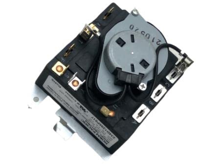 WE04X22654 Dryer Timer Replacement for WE4M521, 4248297, PS11721520, AP5983860 - Compatible with Various Dryer Models - Perfect for Home Laundry Room Repairs and Maintenance