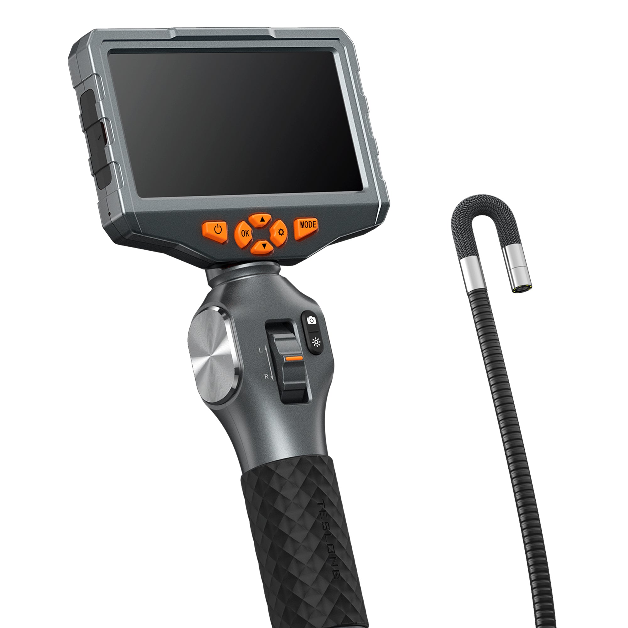 TD500 6.5mm Articulating Endoscope Camera - Waterproof Borescope with LED Lights for Plumbing, HVAC, Automotive & Home Inspection (Ideal for Pipe, Engine, Wall & Appliance Diagnostics)