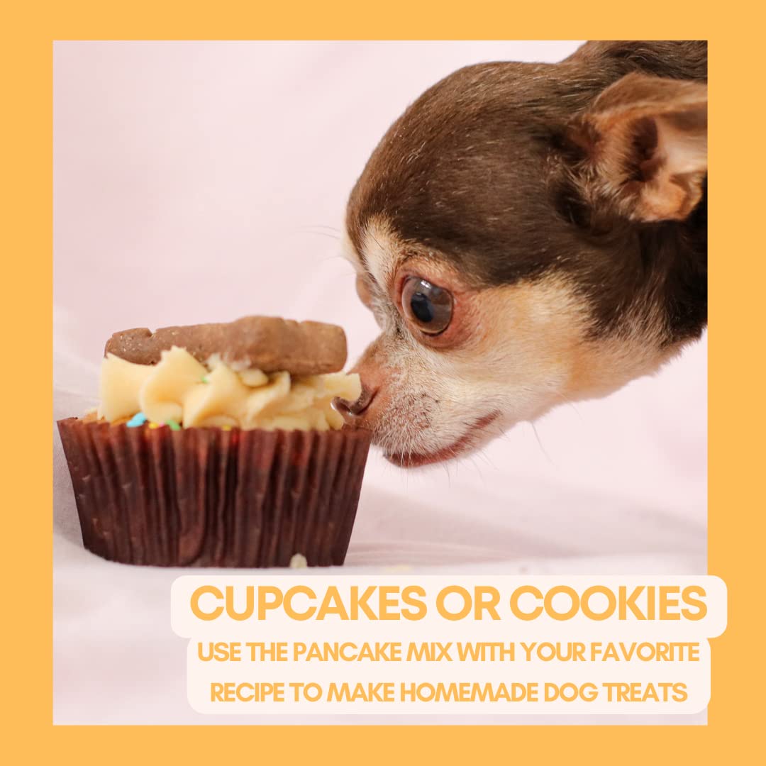 All Natural BARKIN' Banana Buddy BUDDER & Pooch Pancakes Dog Treats - USA Made Peanut Butter & Pancakes for Dogs, No Artificial Sugar or Preservatives | Perfect for Training Rewards, Kong Stuffing & Special Occasion Treats