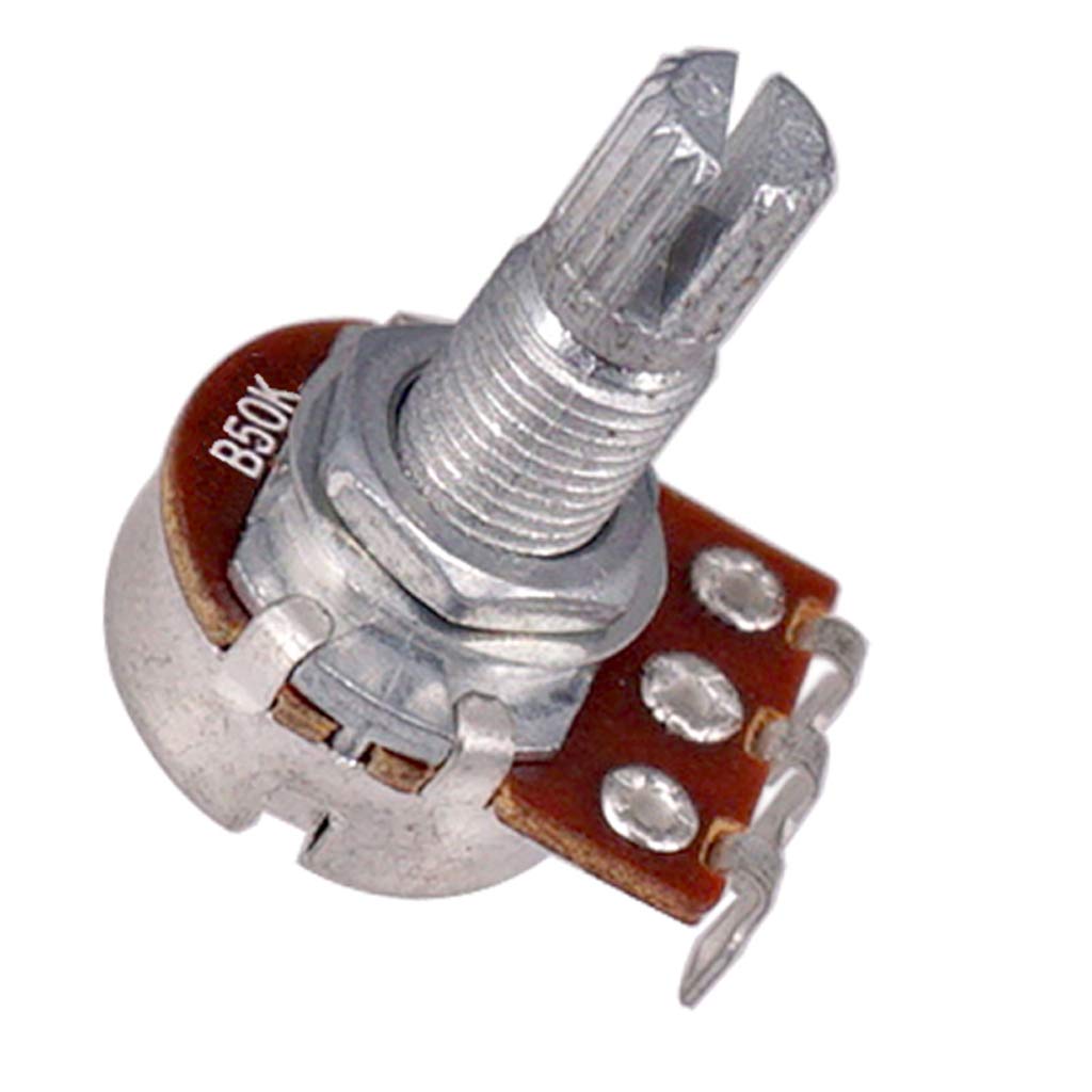 4PCS Mini Switch A50K B50K Potentiometer for Electric Guitar - Perfect for Volume/Tone Control & DIY Guitar Modifications