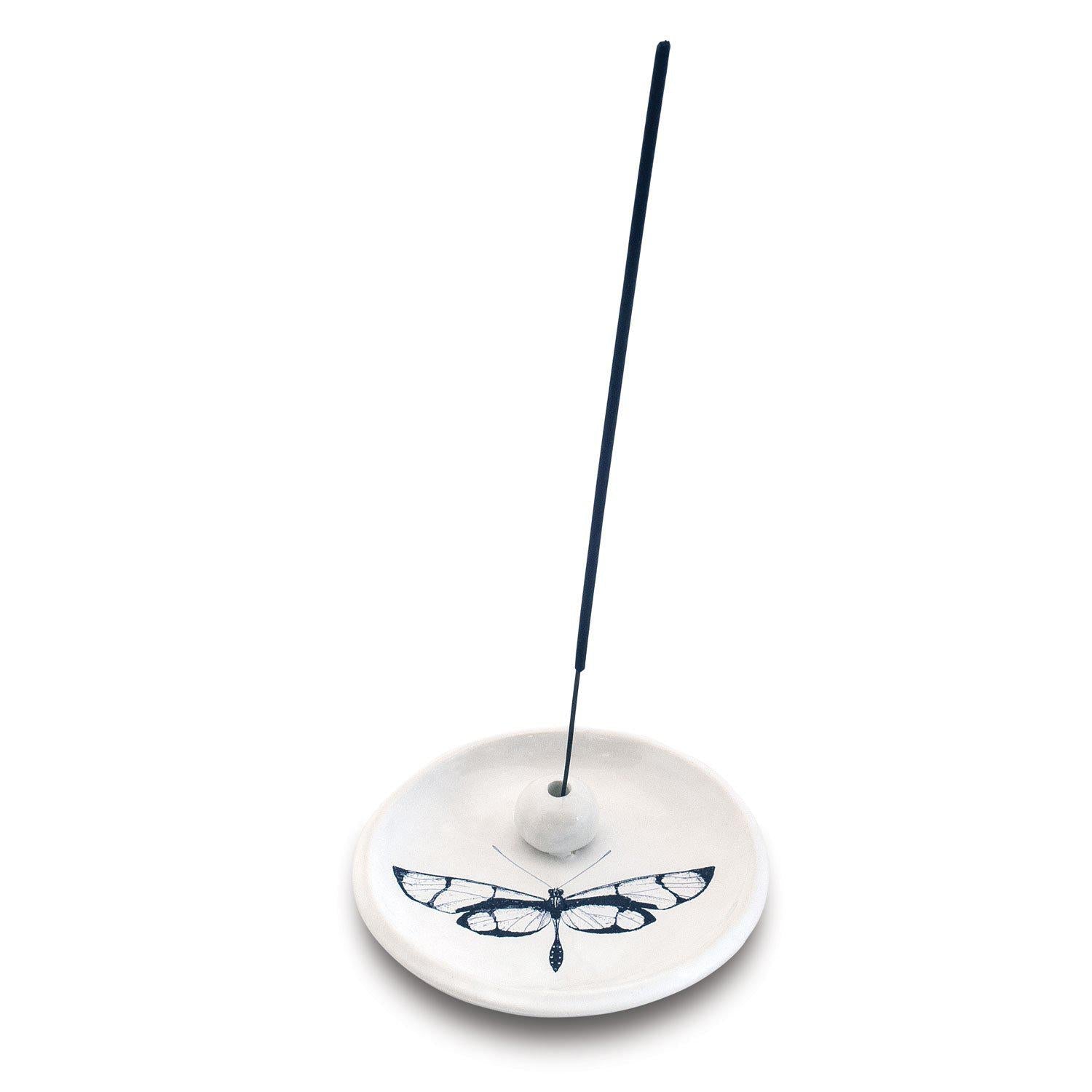 Citronella Incense Burning Dish - Mosquito Repellent Outdoor Patio Decor for Garden, Camping & Backyard Parties