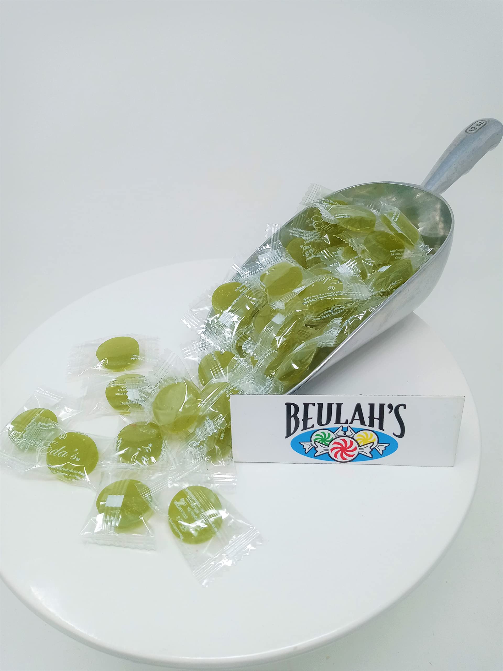 Sugar Free Lemon Lime Hard Candy - 1 Pound Bulk Bag | Low Calorie, Keto-Friendly Sucking Candy for Parties, Gifts & On-the-Go Snacking