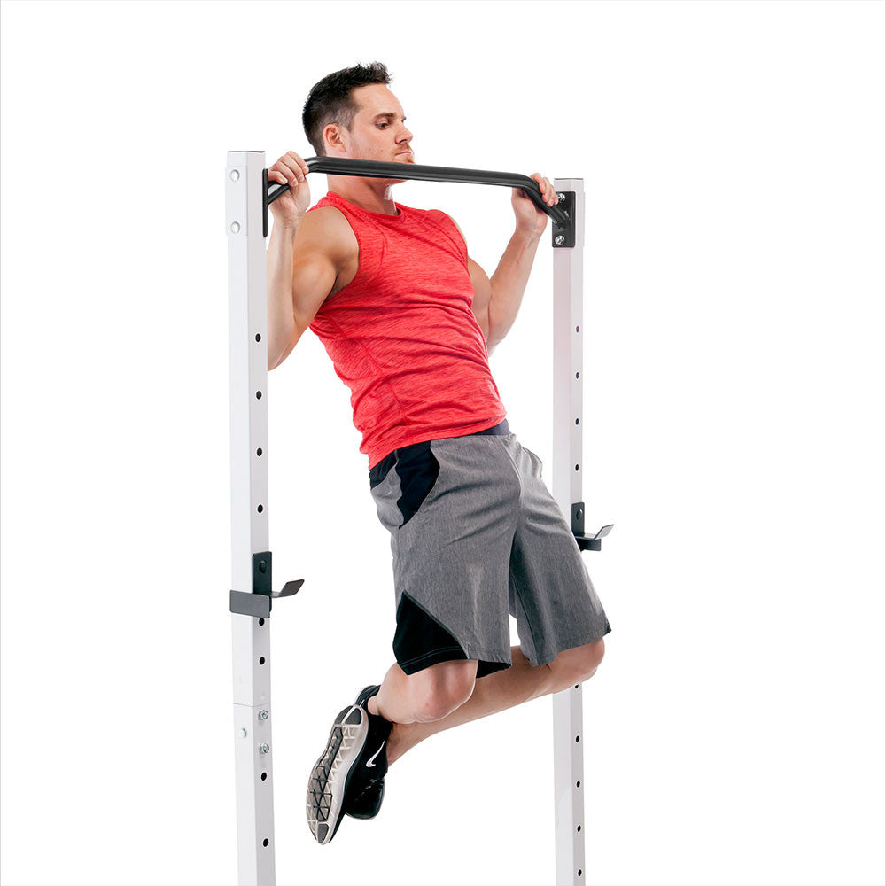 Marcy SM-5092 Power Cage and Weight Bench - Heavy Duty Home Gym Equipment for Strength Training & Workouts - Perfect for Home Fitness, Bodybuilding & CrossFit