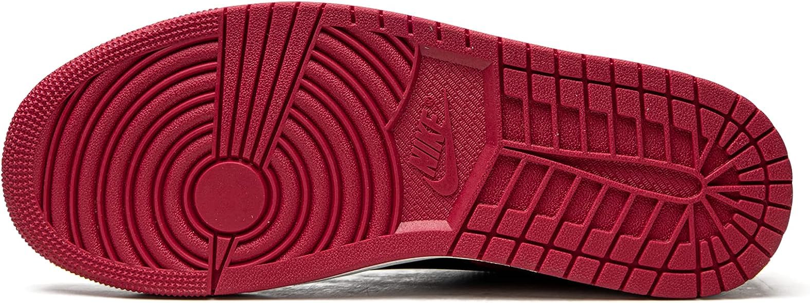 Jordan Men's Air 1 Centre Court Basketball Shoes - Black/Mystic Hibiscus-White - Size 11.5 | High-Performance Sneakers for Streetwear, Casual & Court Play