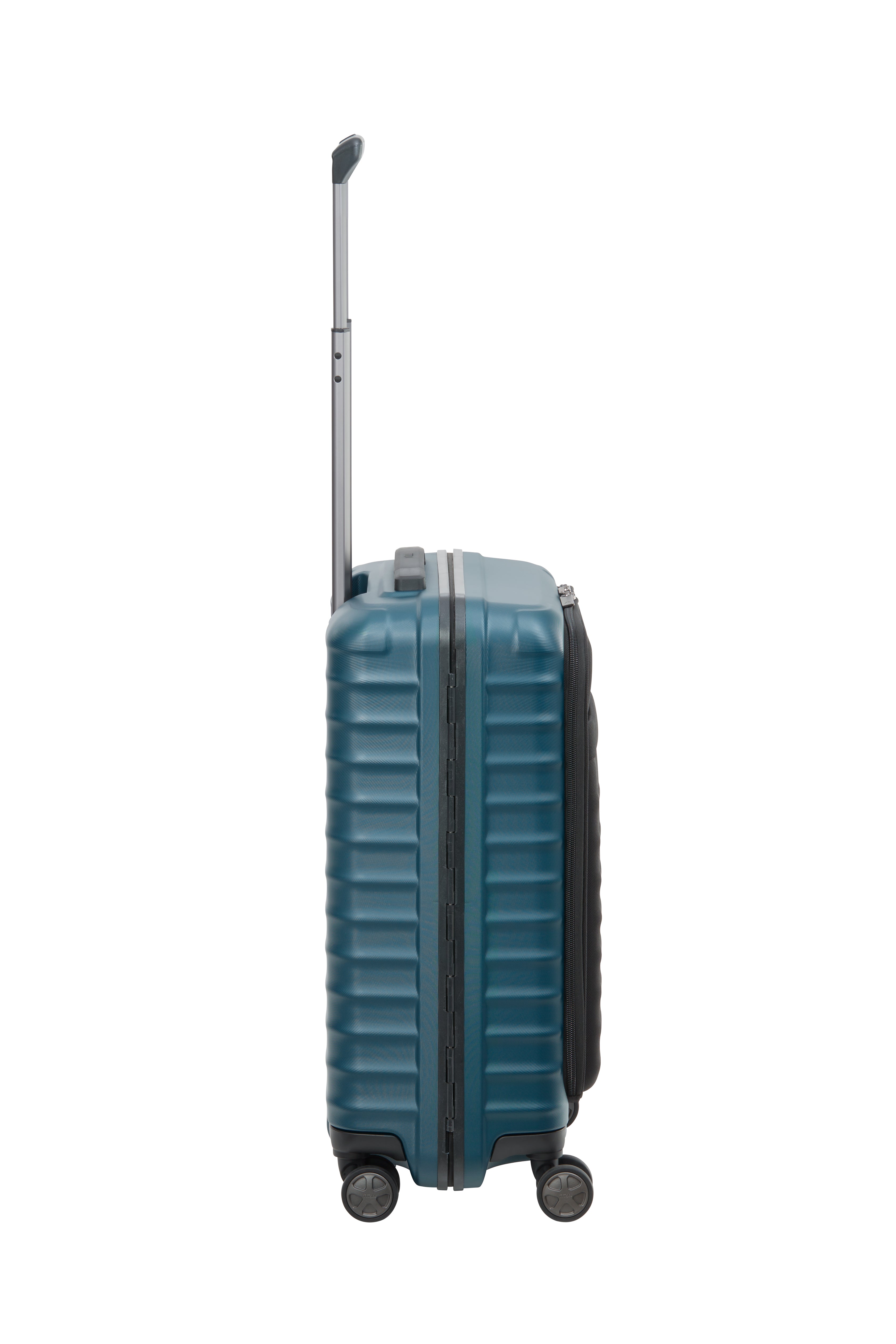 Titan LITRON Frame Trolley S Carry On Luggage with Front Pocket - Lightweight Spinner Suitcase for Business Travel & Weekend Getaways