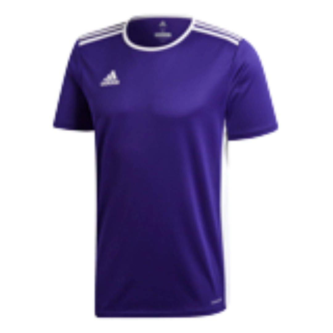 Adidas Men's Entrada 18 Soccer Jersey - Breathable Performance Shirt for Football Training & Match Play - Perfect for Fans & Players