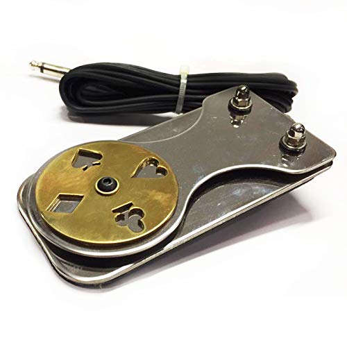Heavy Duty Flat Foot Switch for Tattoo Machine - Professional Pedal Control for Tattoo Artists - Perfect for Tattoo Studios & Home Use