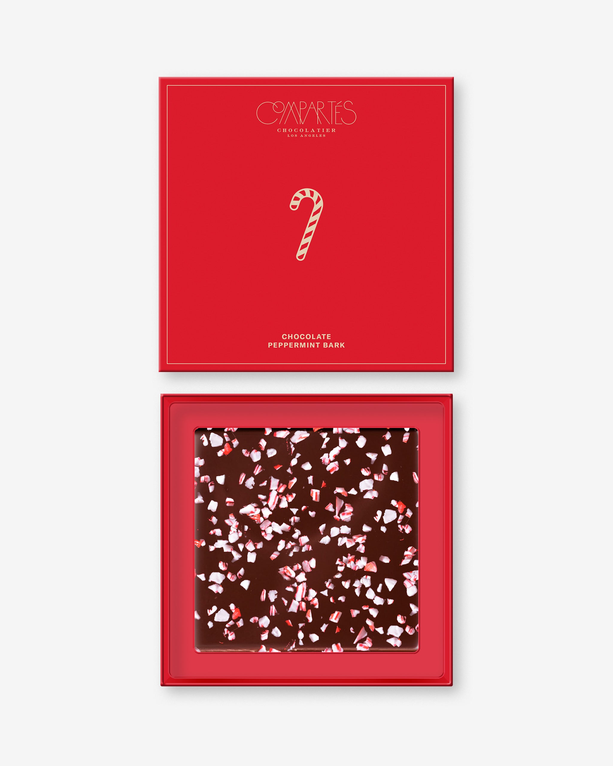 Premium Peppermint Bark Breakable Chocolate Gift Box - Gourmet Holiday Treats for Christmas Gifts, Party Favors & Dessert Platters