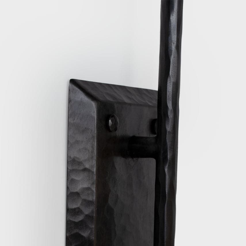 Addison Large Lone Sculpted Sconce - Elegant Wall Light Fixture for Living Room, Bedroom & Entryway Decor