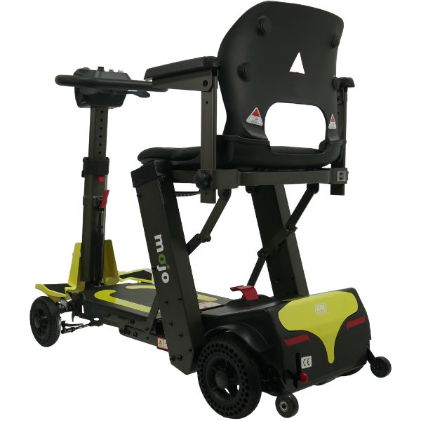 MOJO Automatic Folding Scooter - Lightweight & Portable Mobility Scooter for Adults & Seniors - Perfect for Travel, Shopping & Outdoor Adventures