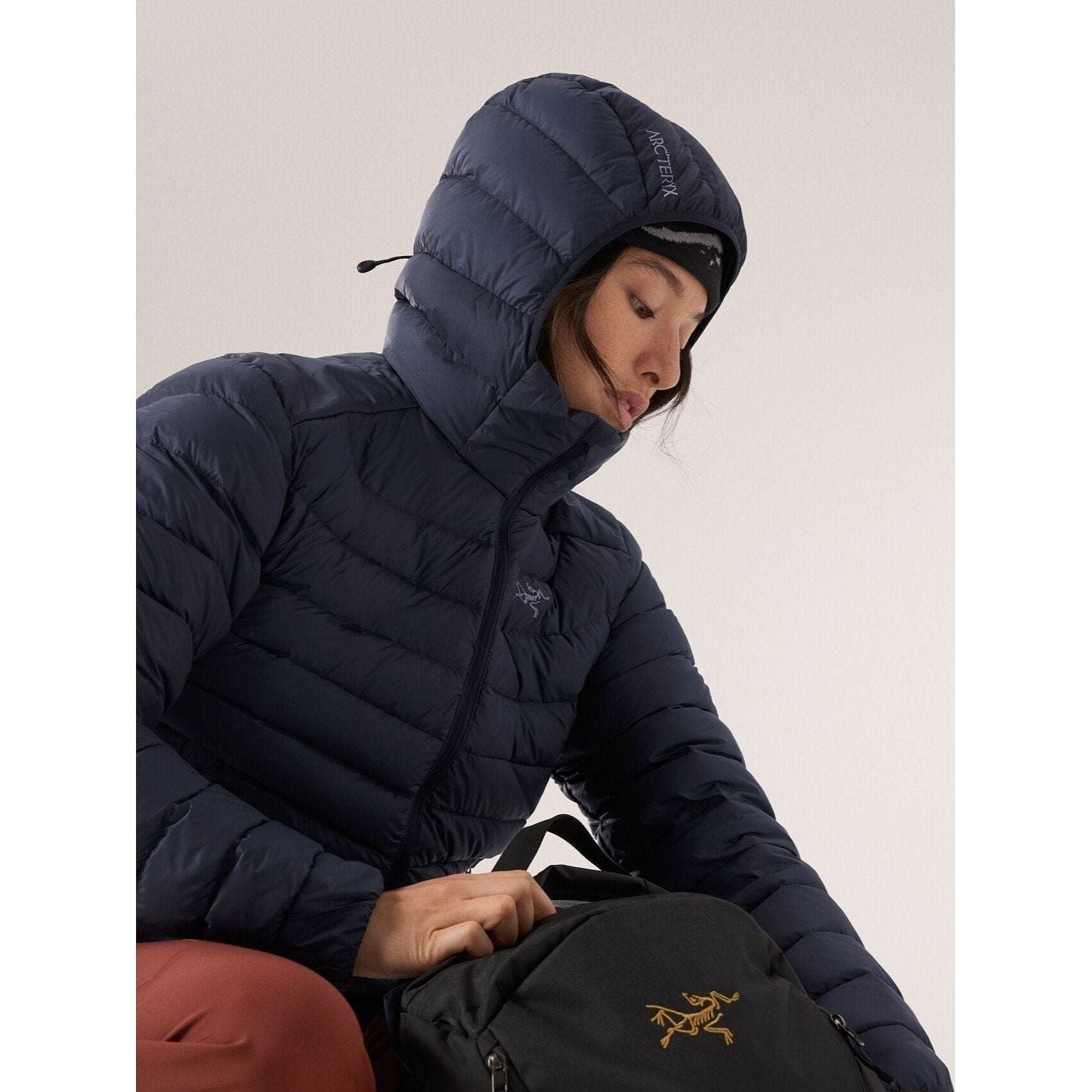 Arc'teryx Women's Cerium Hoody - Lightweight Down Jacket for Hiking & Outdoor Adventures | Water-Resistant Winter Coat for Cold Weather Activities