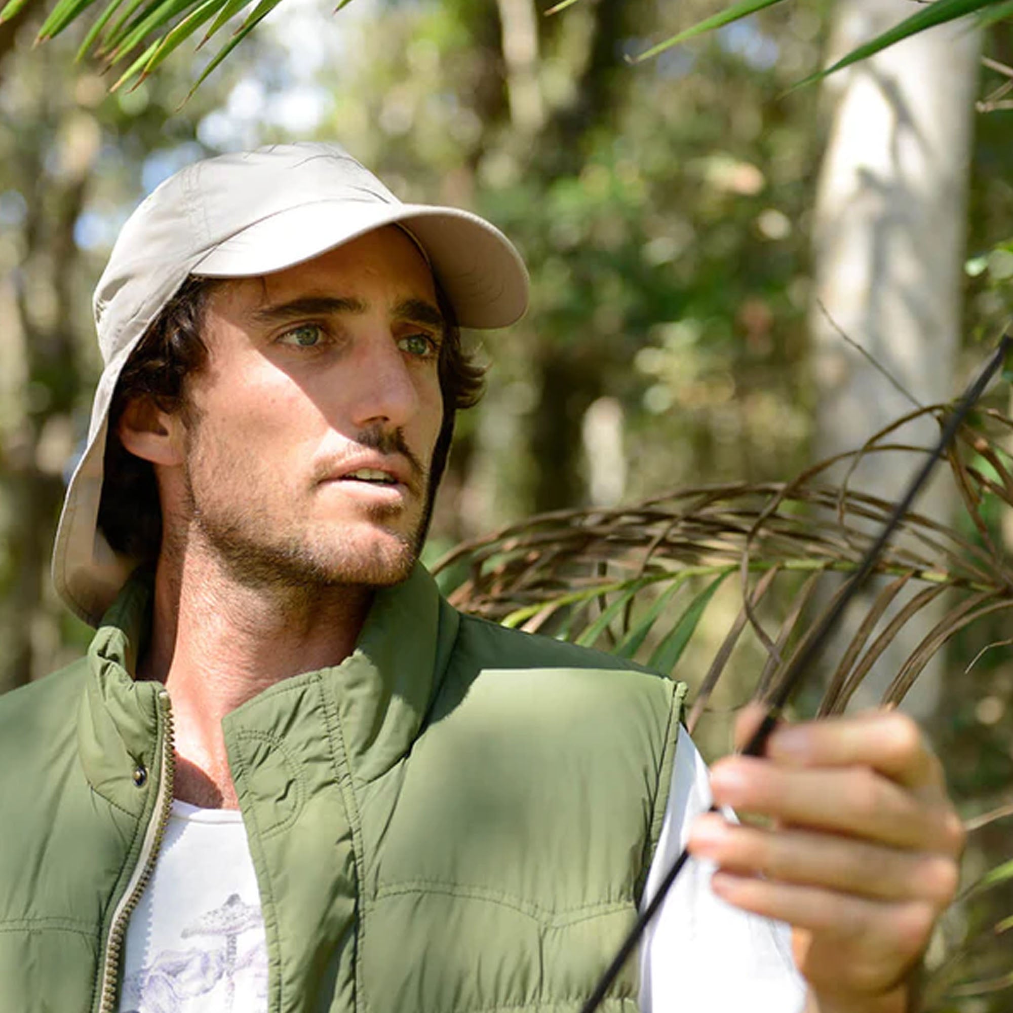 Conner Handmade Recycled Waterproof Legionnaire Sun Hat for Men - UV Protection Outdoor Adventure & Beach Wear