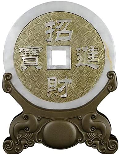 Chinese Good Luck Charm Feng Shui Decor - Wealth Attracting Home Decor for Living Room, Office & Bedroom | Bring Prosperity & Positive Energy to Your Space (Color: A)