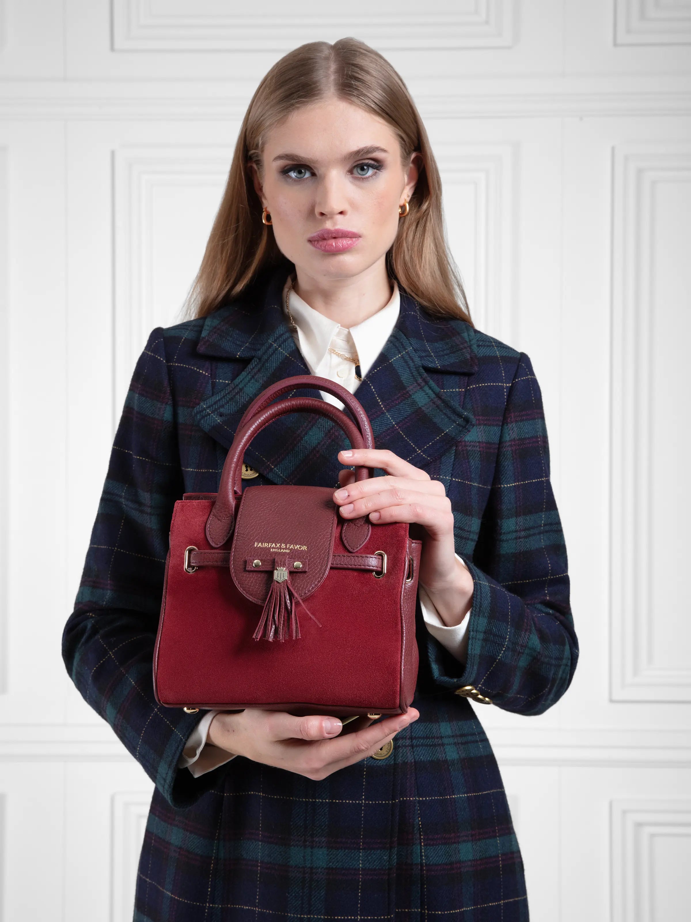 Mini Windsor Handbag Ruby - Elegant & Stylish Women's Crossbody Bag for Daily Use, Work & Evening Events