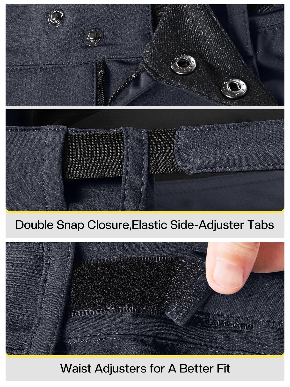 ARSUXEO Men's Cycling Shorts - Breathable Loose Fit Mountain Bike Shorts with Moisture-Wicking Waistband | Perfect for Road Biking, Mountain Trails & Gym Workouts