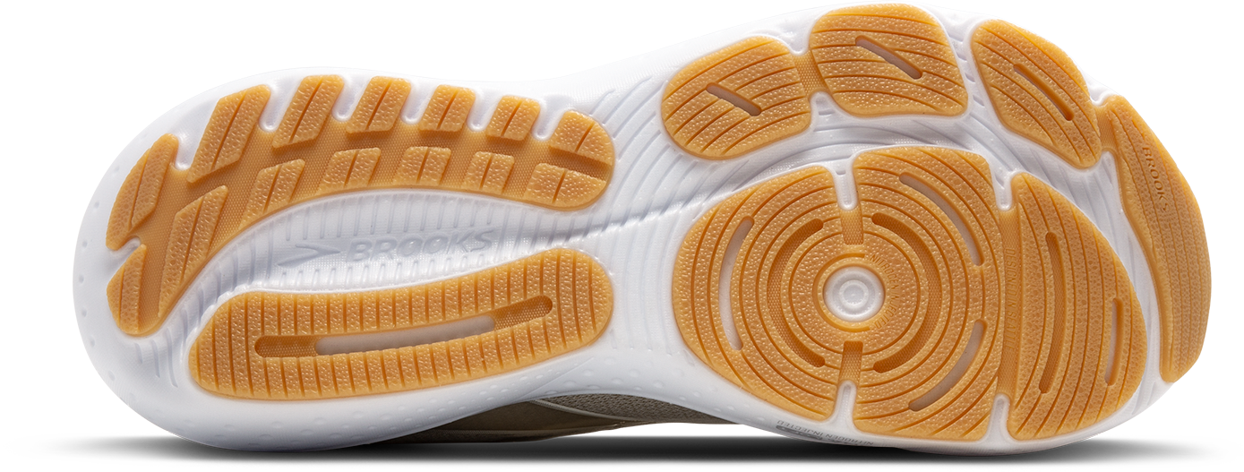 Men's Glycerin 21 Running Shoes (293 Khaki/Silver/White) - Lightweight Cushioned Sneakers for Jogging, Gym Workouts & Everyday Wear