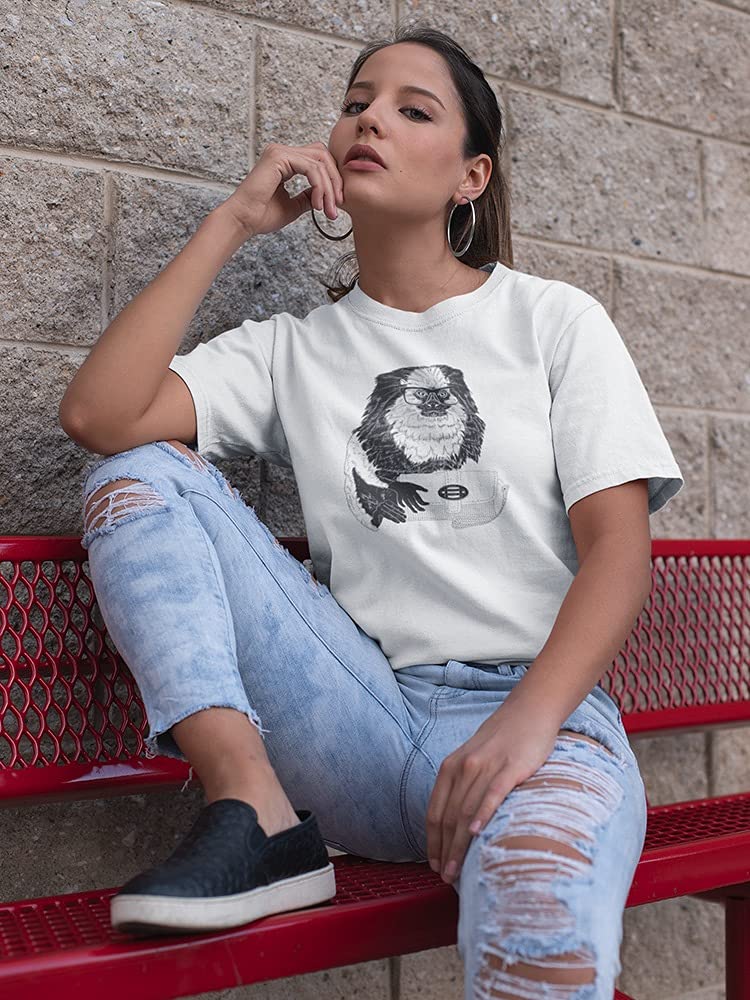 Stylish Women's Marmoset Monkey Graphic T-Shirt | Cute Animal Print Tee for Casual Wear & Outfits