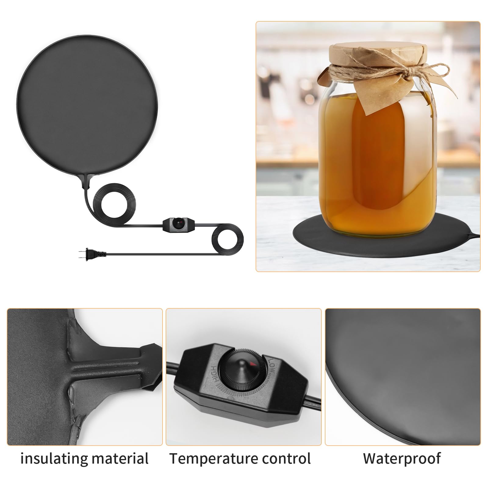 Kombucha Heating Wrap & Sourdough Fermentation Heat Pad - 12