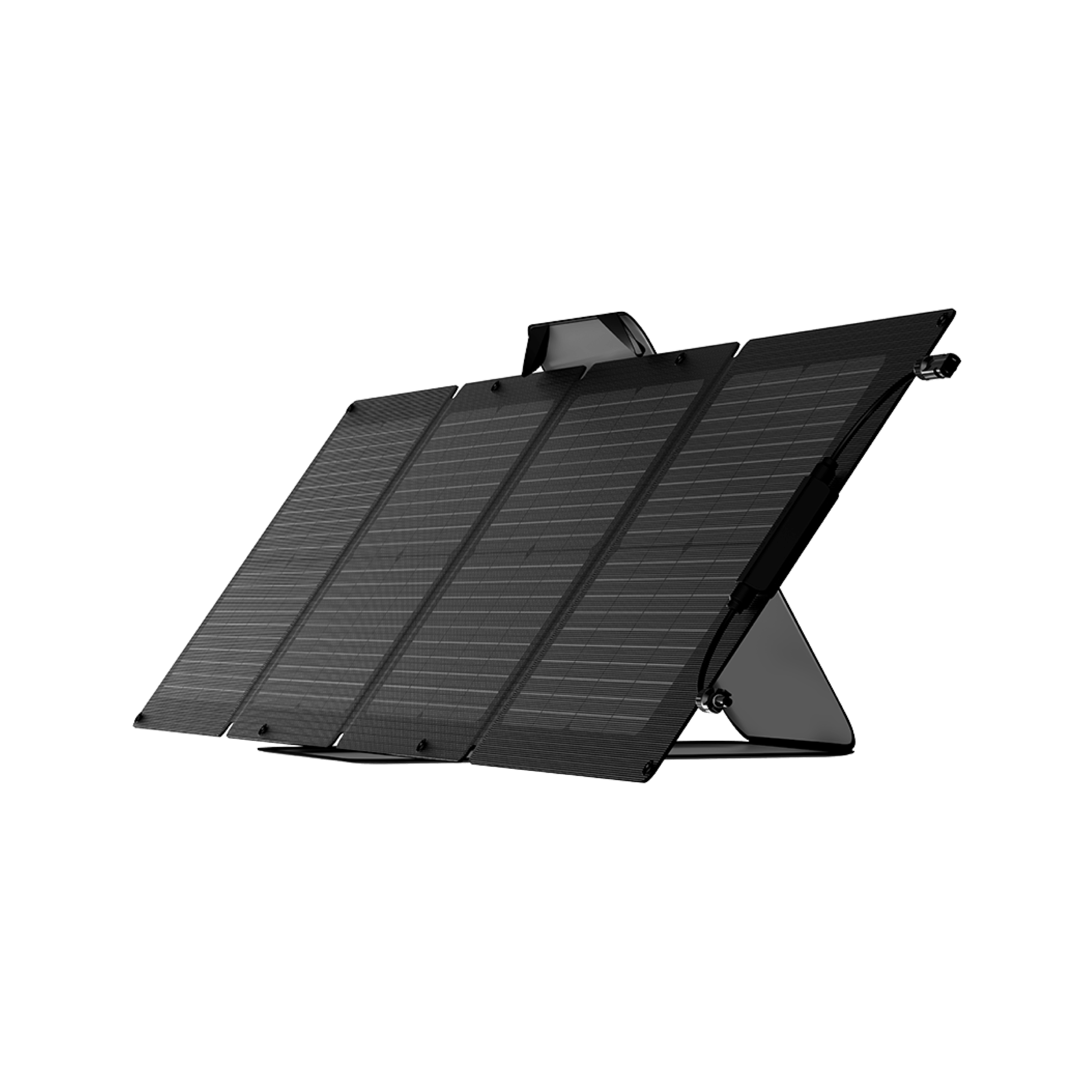 EcoFlow Foldable 110W Portable Solar Panel for Camping, RV & Off-Grid Power - Lightweight & Waterproof Solar Charger for Outdoor Adventures