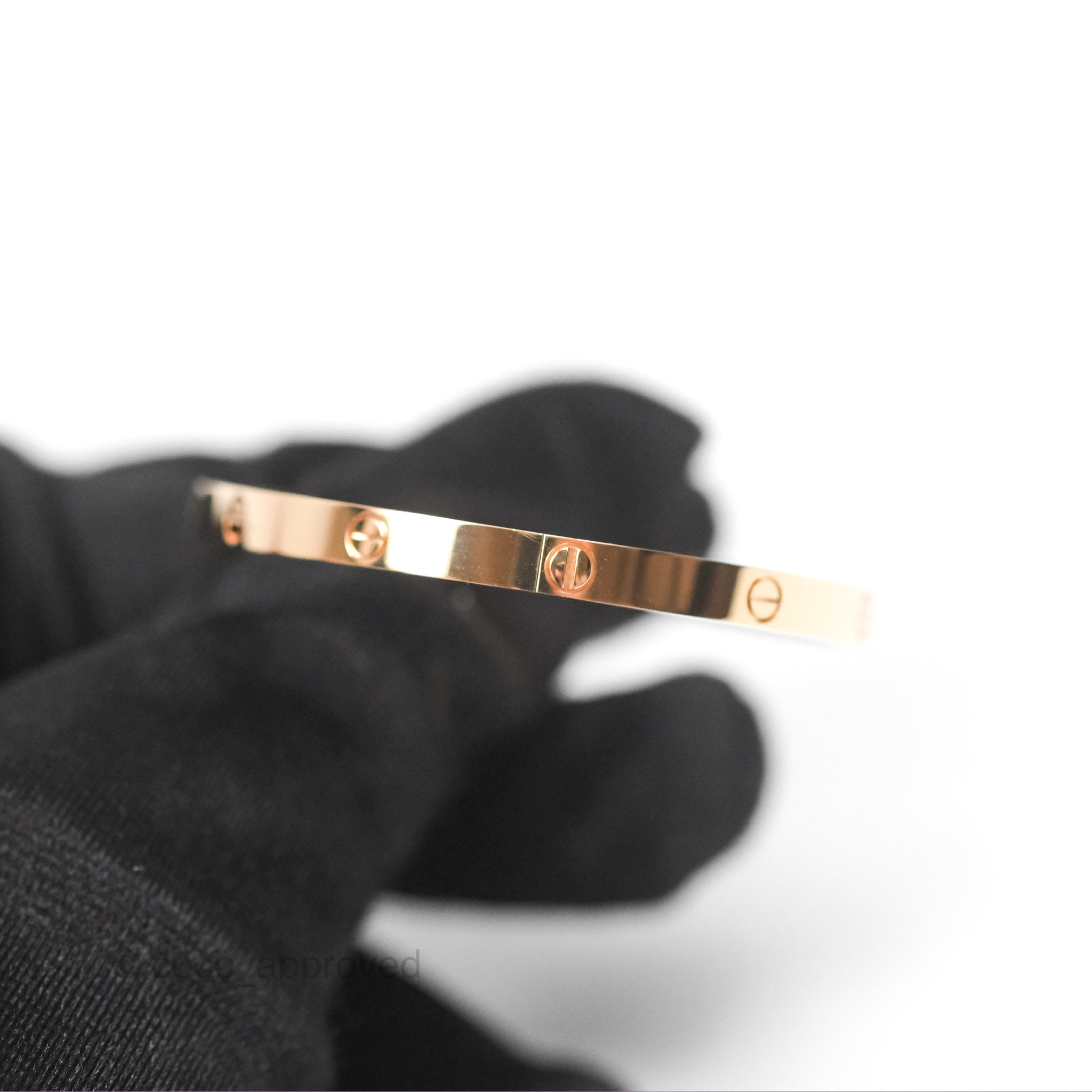 Cartier Small Love Bracelet in 18K Rose Gold - Size 15 | Luxury Jewelry for Women, Perfect for Anniversary Gifts & Special Occasions