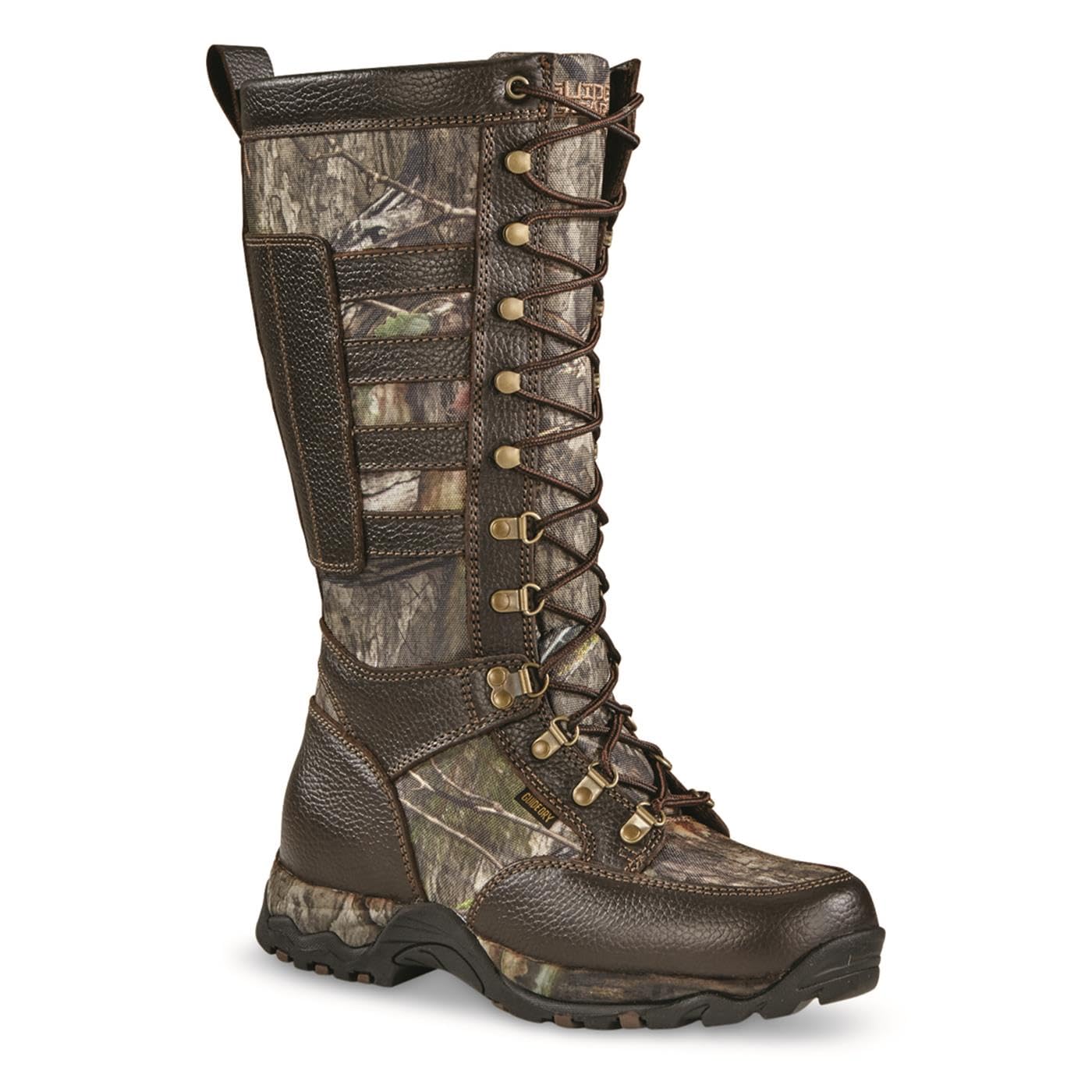 Guide Gear Men's Snake Proof Hunting Boots - Waterproof Rubber Boots for Outdoor, Hiking & Snake Protection | Ideal for Hunting, Fishing & Wilderness Adventures
