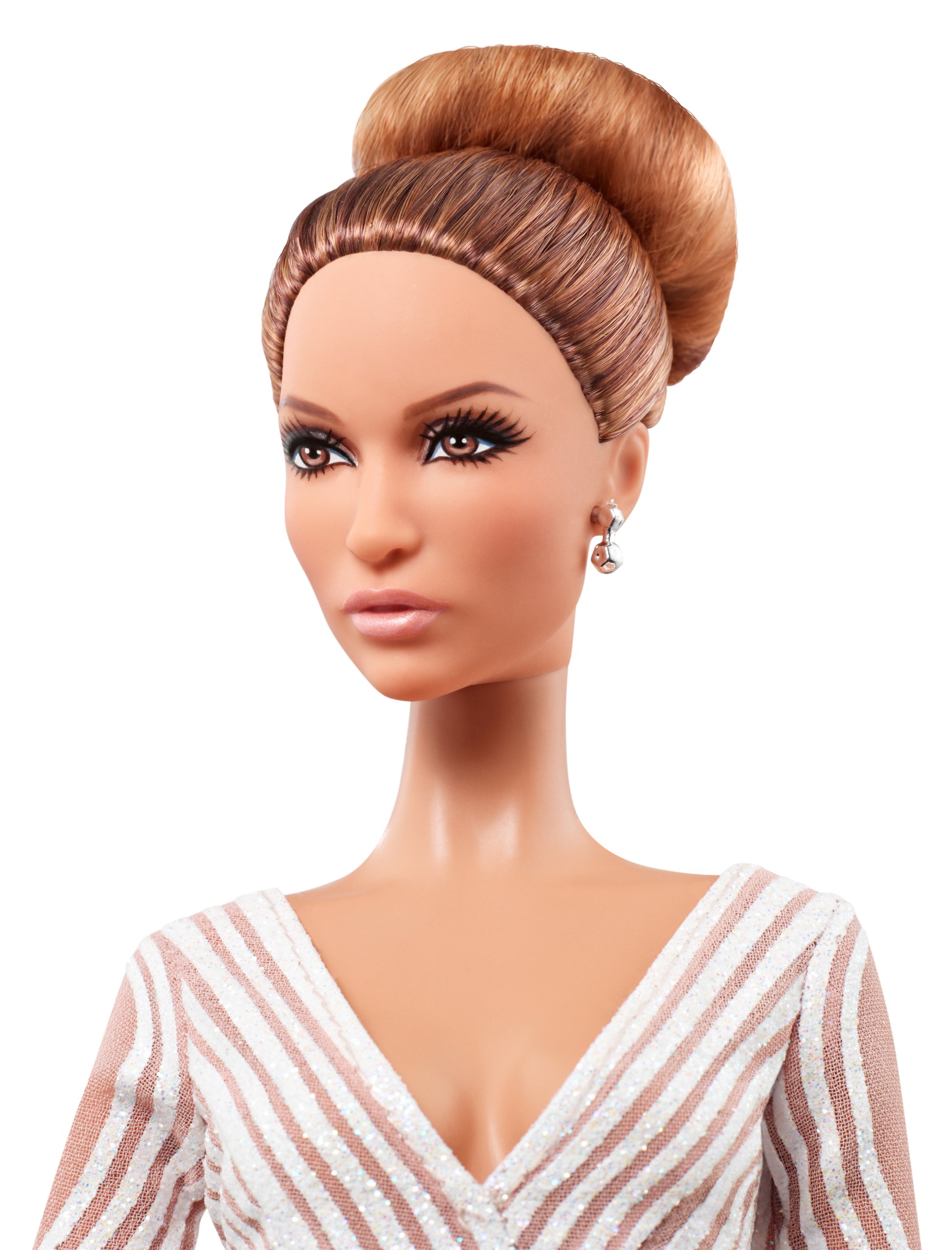 Barbie Jennifer Lopez Red Carpet Doll - Collector's Edition Fashion Doll with Glamorous Dress | Perfect for Display, Gifts, and Barbie Collections